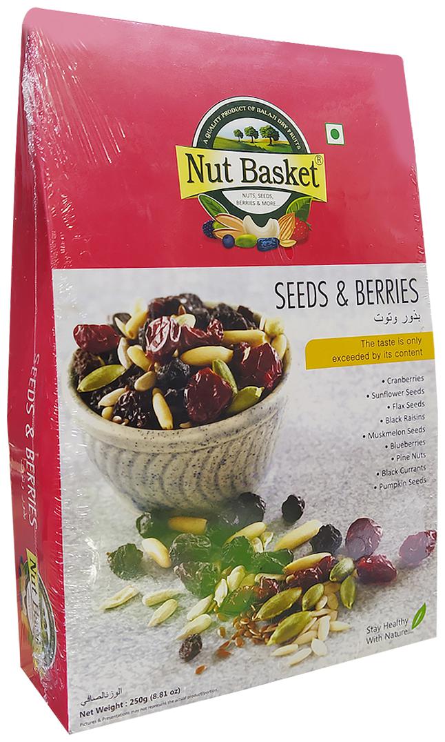 

Nut Basket Seeds Berries 250g (Pack Of 1)