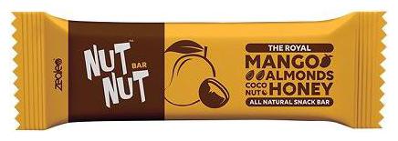 

NutNut Bar - Mango Almond All Natural Snacks 30 g