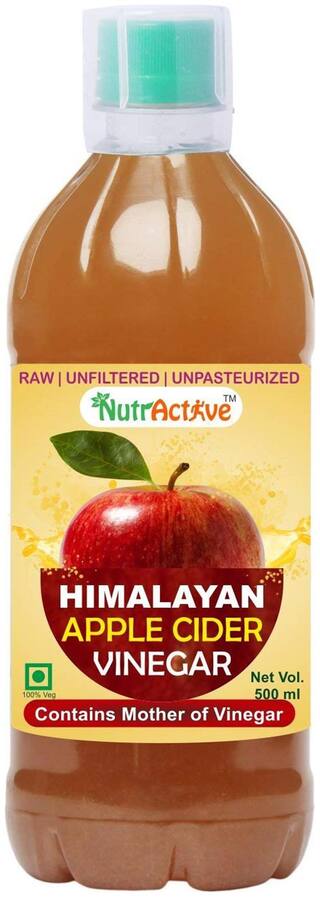 Buy Nutractive Himalayan Apple Cider Vinegar With Mother Of Vinegar500 G Pack Of 1 500ml Each Online At Low Prices In India Paytmmall Com