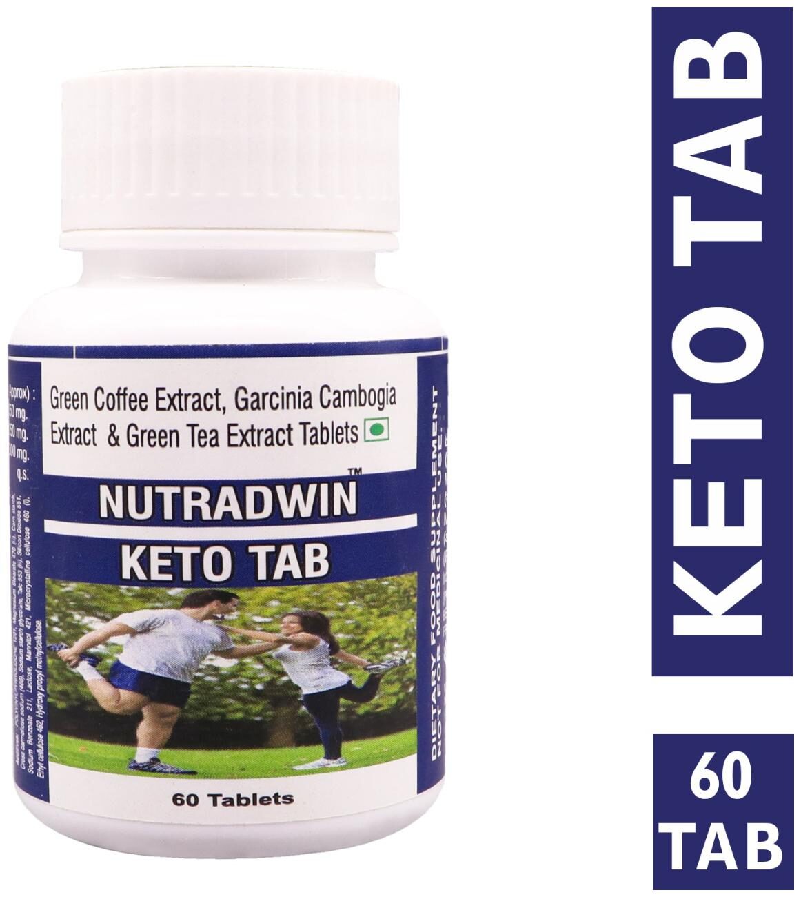 

NUTRADWIN Keto Tablet Ultra Weight Loss Fat Burner Supplement with (Green Tea Extract Garcinia Cambogia Extract Green Coffee Extract) Extract 1000Mg 60 Tablets (Pack Of 1)