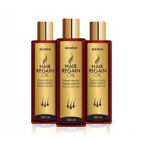 

Nutrafirst 100 Natural And Herbal Hair Regain Oil With Amla Neem Saffron And Tulsi For Hair Growth 100 ml (Pack Of 3)