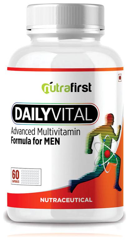 

Nutrafirst Daily Vital Advance Multivitamin For Men 60 Capsules (Pack Of 1)
