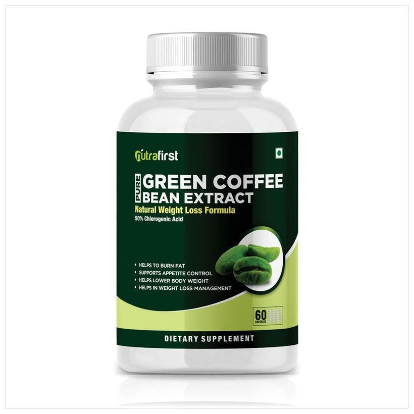

Nutrafirst Green Coffee Bean Extract 100 Natural With Weight Management Formula For Women And Men 60 Capsules (Pack Of 1)