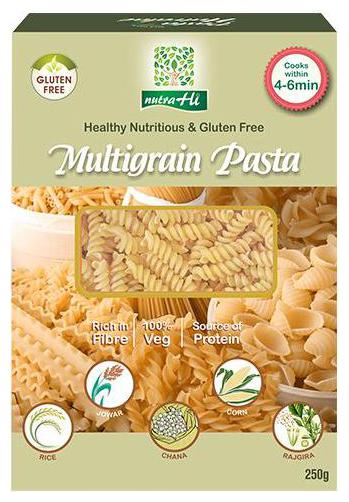 

NutraHi Pasta - Fussilli Multi Grain Gluten free 250 g