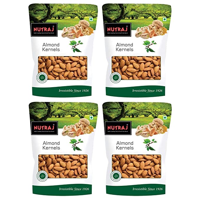 

Nutraj Almond Kernel 450 g ( Pack of 4 )
