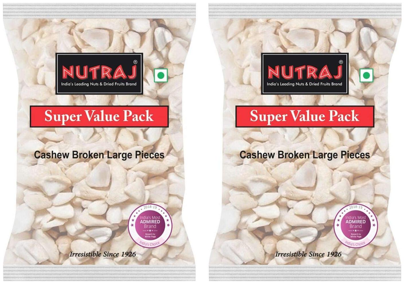 

Nutraj Broken Cashews 400g (Pack of 2)