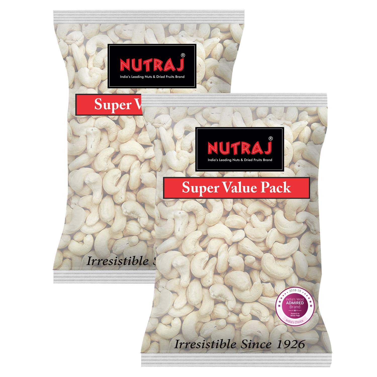 

Nutraj Cashew Nuts W450 (400g X 2)
