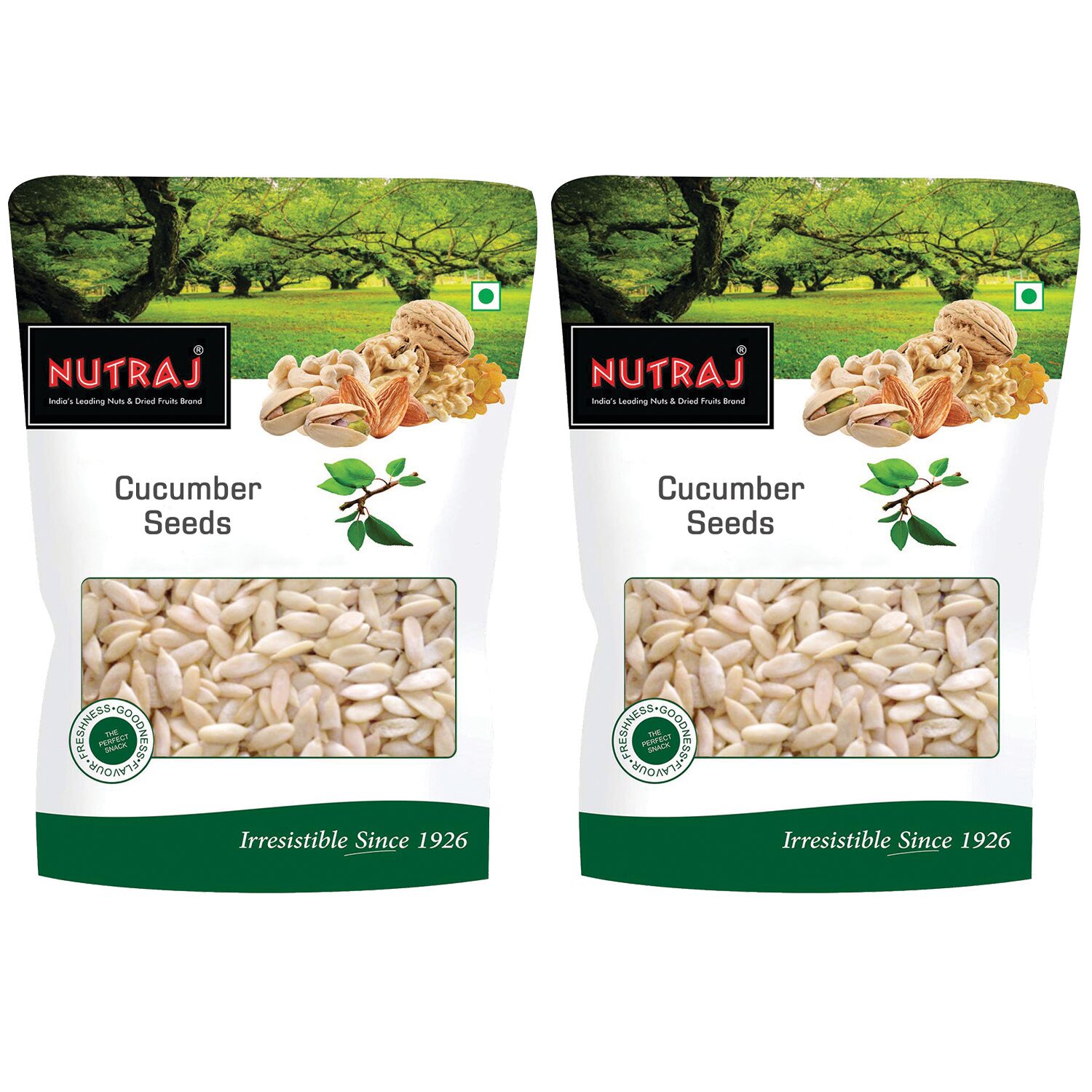 

Nutraj Cucumber Seeds 200g (Pack of 2)