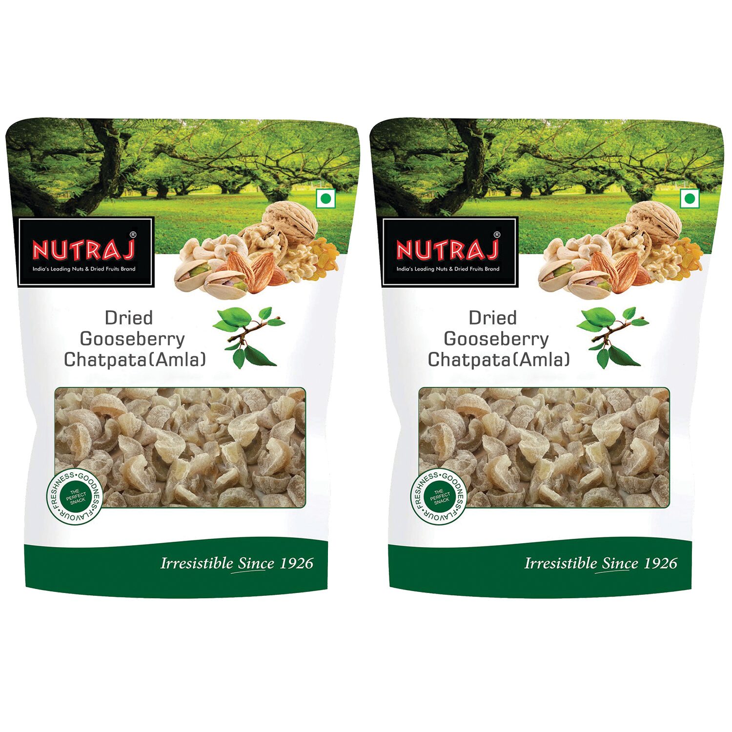 

Nutraj Dried Gooseberry Chatpata Amla 200g (Pack of 2)