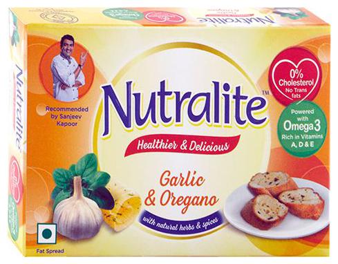

Nutralite Healthy Spread - Garlic Oregano with Omega-3 Cholesterol Free 100 g