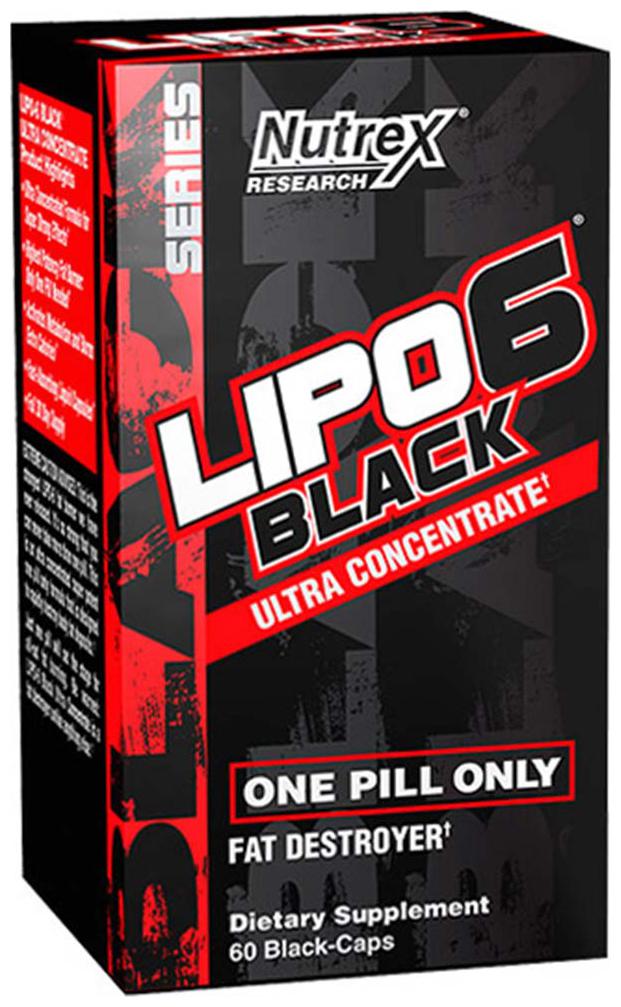 Nutrex Lipo 6 Black Ultra Concentrate 60 capsules by Nutrition Arena