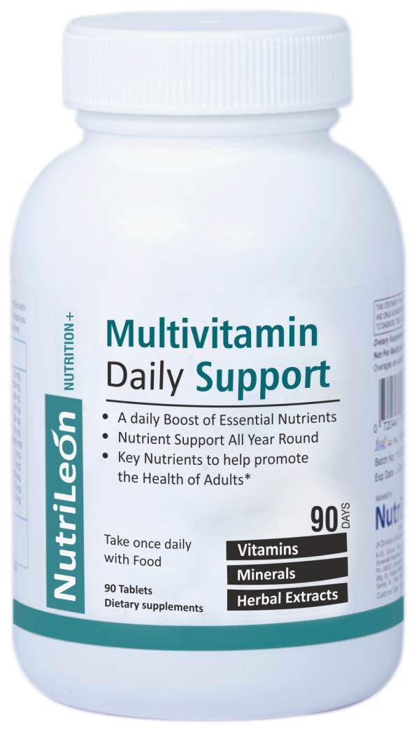 

NutriLeon Multivitamin Daily with Spirulina Ginseng Pine Bark extract 90 tablets