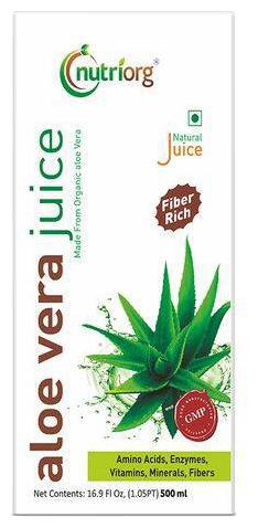 

Nutriorg Aloe Vera Juice 500 ml