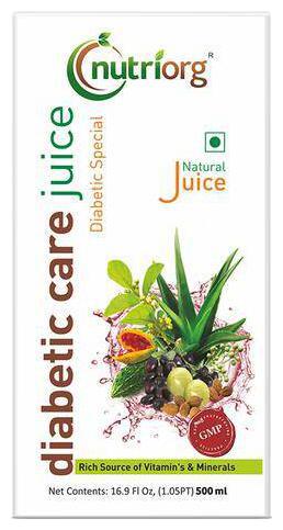 

Nutriorg Diabetic Care Juice 500 ml