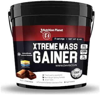 Buy Nutrition Planet Xtreme Mass Gainer With Added Digezyme Chocolate 5 Kg Online At Low Prices In India Paytmmall Com