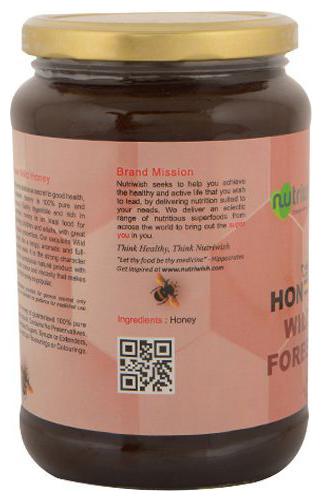 

NUTRIWISH Wild Forest Honey - 100 Pure Wild Forest Honey1kg