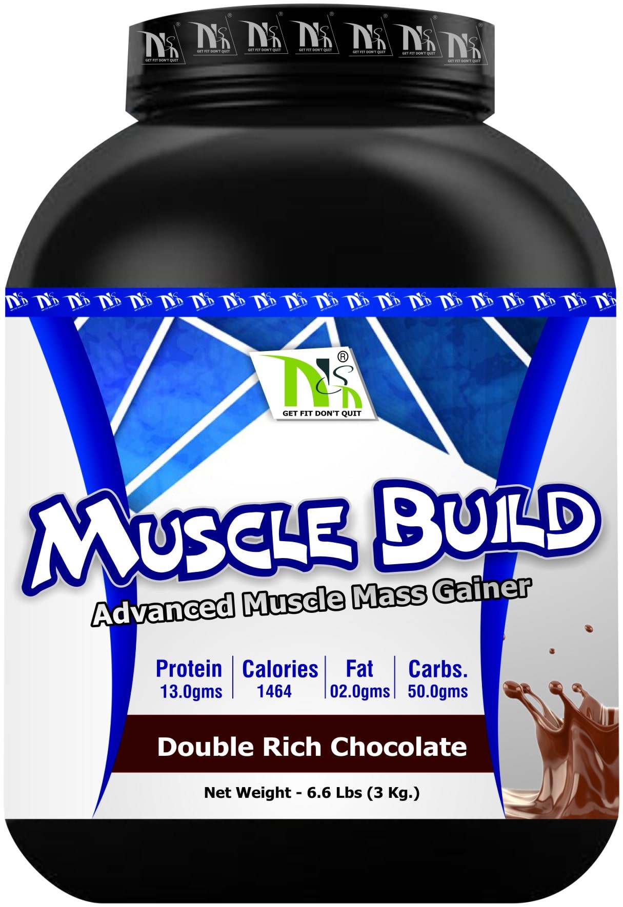 

Nutro Sports Nutrition Muscle Build 3Kg Pack of 1