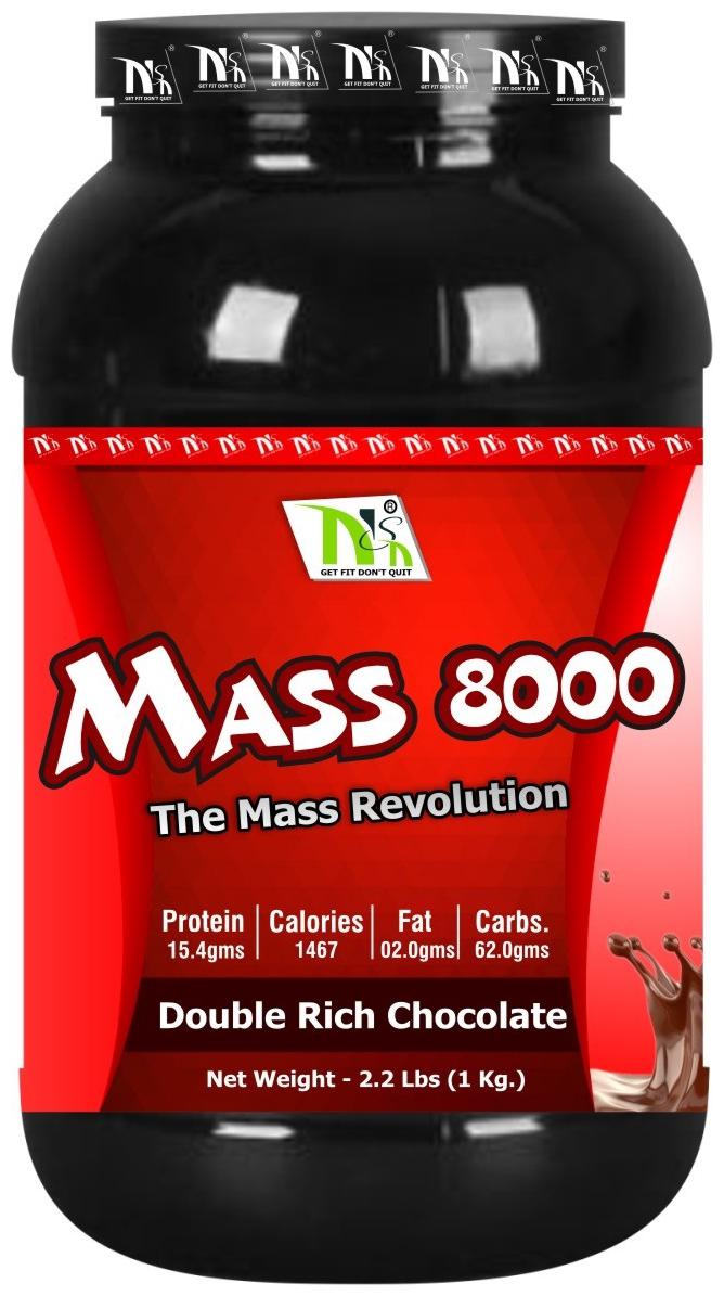 

Nutro Sports Nutrition MASS 8000 1 kg ( Pack of 1 )