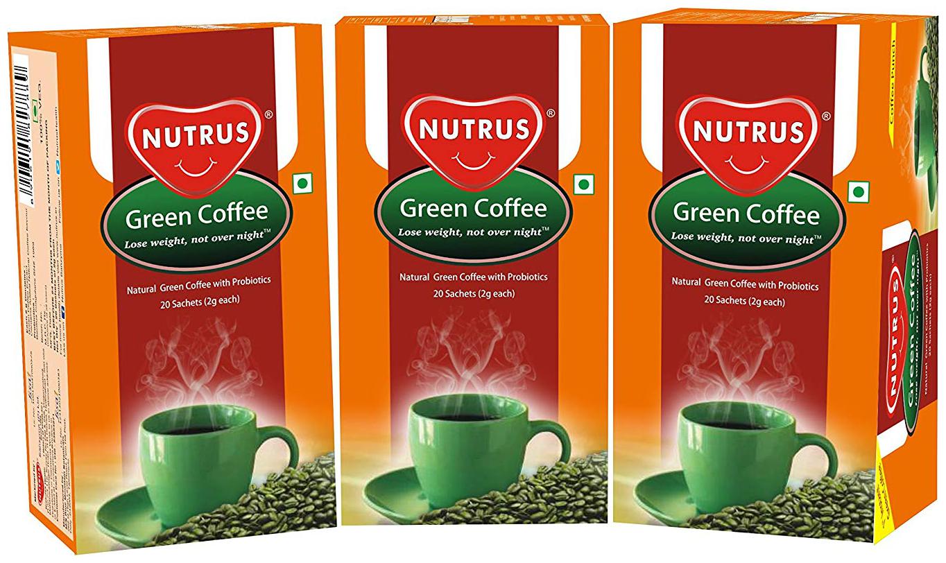 

Nutrus Green Coffee (Pack of 3 ) (20 Sachets Each)