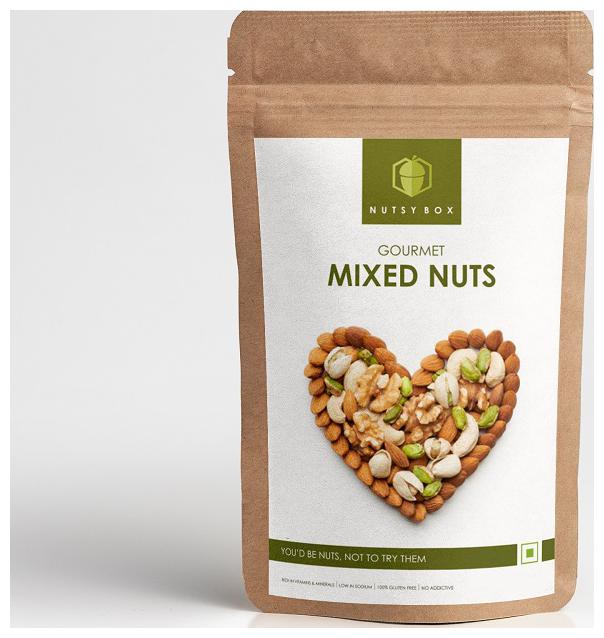 

Nutsy Box Gourmet Panchtantra Mixed Nuts 490g (Pack of 1)