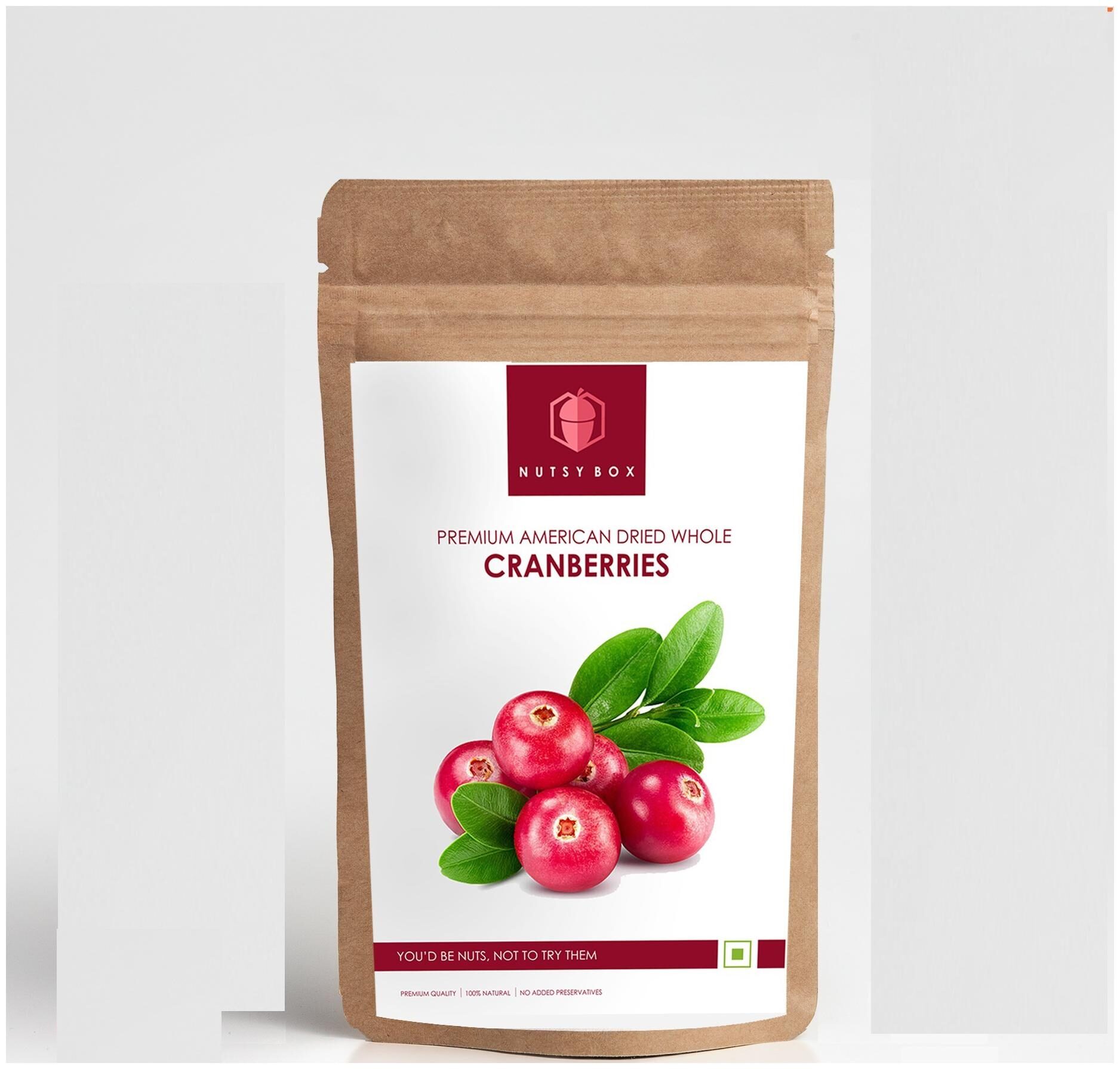

Nutsy Box Premium Dried Whole Cranberries Sweet Delight (150g) (Pack of 1)
