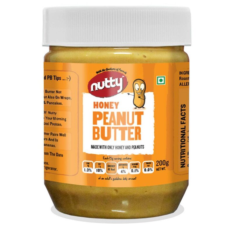 

Nutty Natural Peanut Butter 200 g