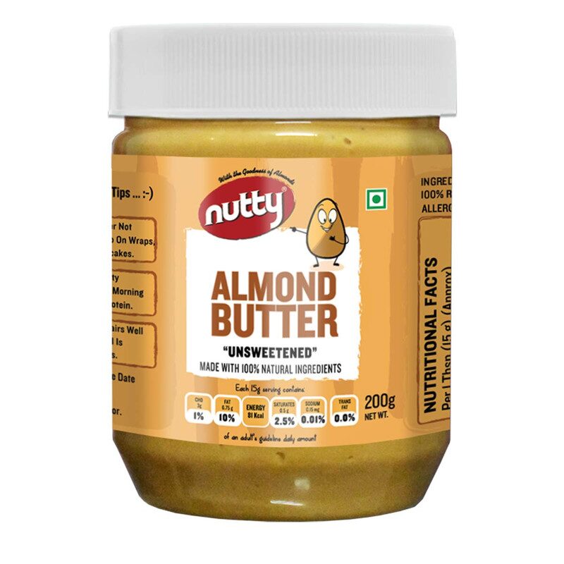 

Nutty Natural Almond Butter 200 g