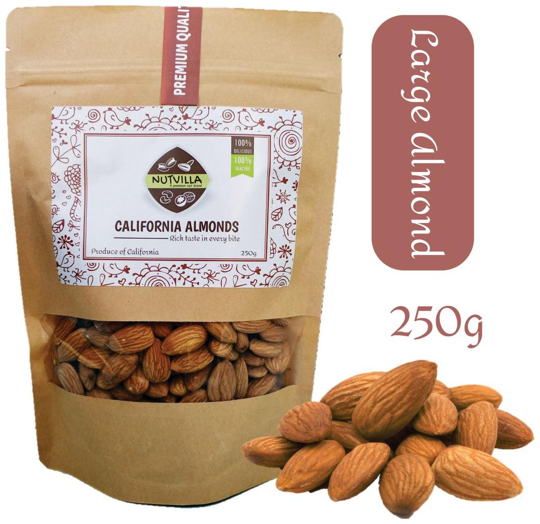

Nutvilla California Almond Badam 250 g Regular