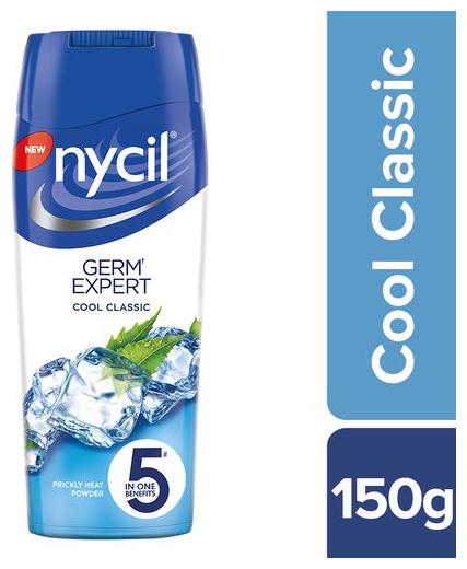 

Nycil Prickly Heat Powder - Cool Classic With Neem Cosmetic 150 g