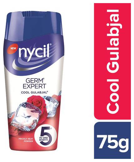 

Nycil Prickly Heat Powder - Cool Gulabjal 75 g