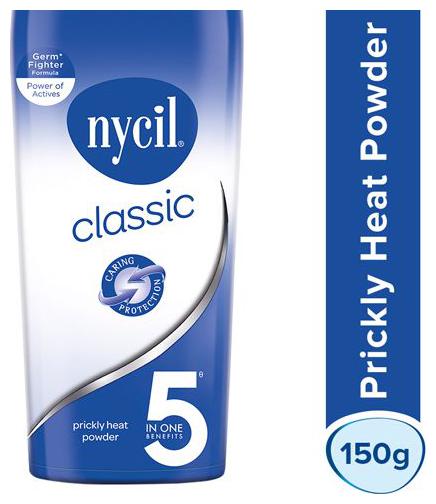 

Nycil Prickly Heat Powder - Classic Caring Protection 150 g