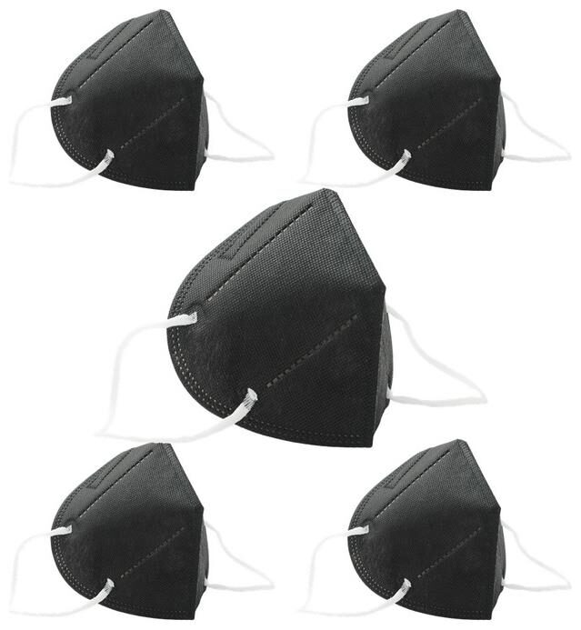 

Ocean N95 Face Mask For Men Women Pack Of 5 (Black)