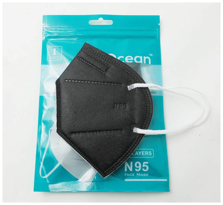

Ocean N95 Face Mask For Men Women Pack Of 1 (Black)
