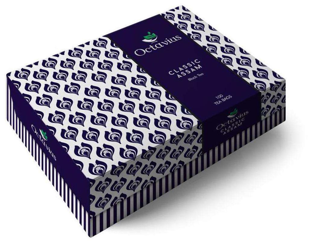 

Octavius Classic Assam Black Tea - 100 Tea Bags