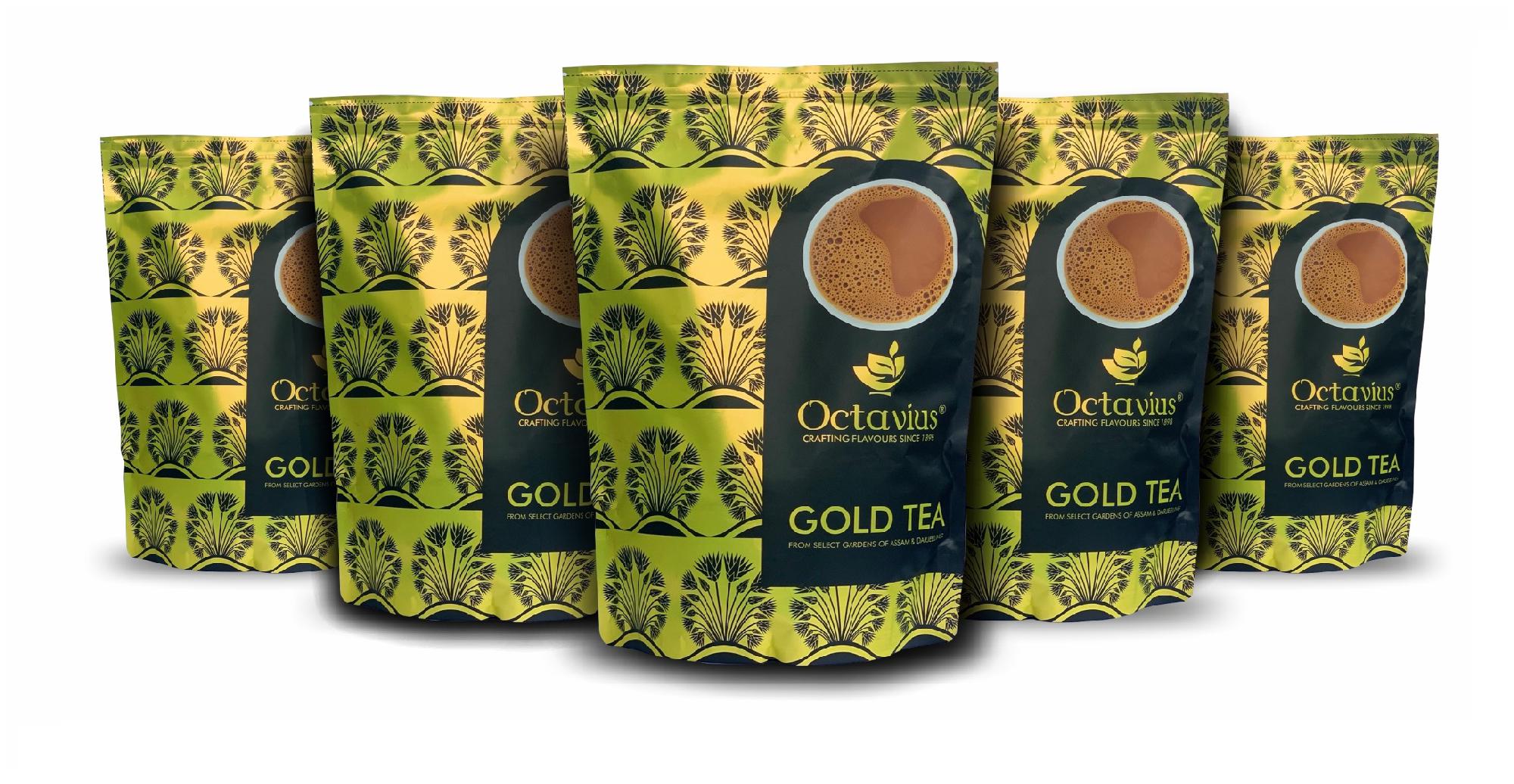 

Octavius Gold CTC Chai - 1 Kg (Pack of 5)