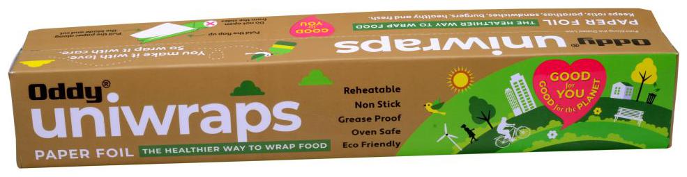 

Oddy Uniwraps Food Wrapping Paper Roll (20 Meter Pack of 2)