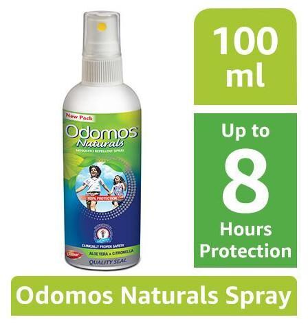 

Odomos Naturals Mosquito Repellent Spray 100 ml