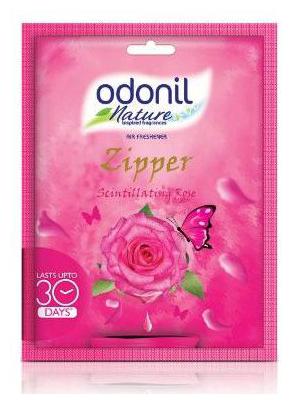 

Odonil Air Freshener - Zipper Scintillating Rose 10 g