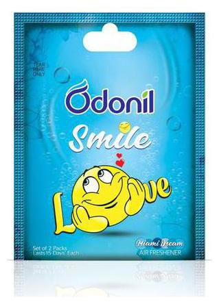

Odonil Smile Love Bathroom Car Freshener - Twin Pack 10 g