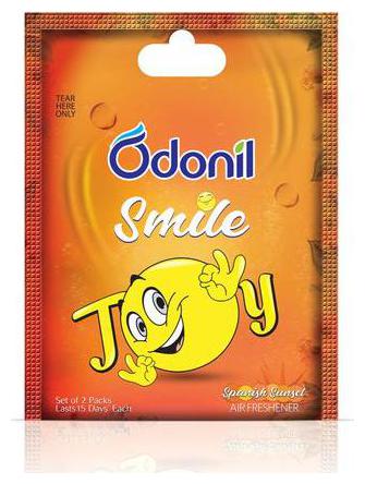 

Odonil Smile Joy Bathroom Car Freshener - Twin Pack 10 g