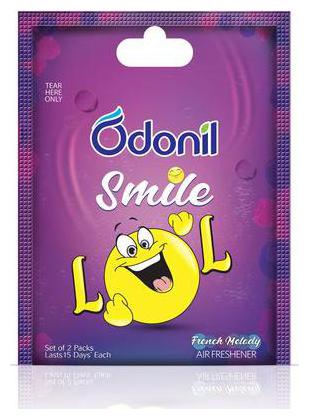 

Odonil Smile Lol Bathroom Car Freshener - Twin Pack 10 g
