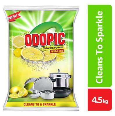 

Odopic Dishwash Powder - Lime 4 5 kg