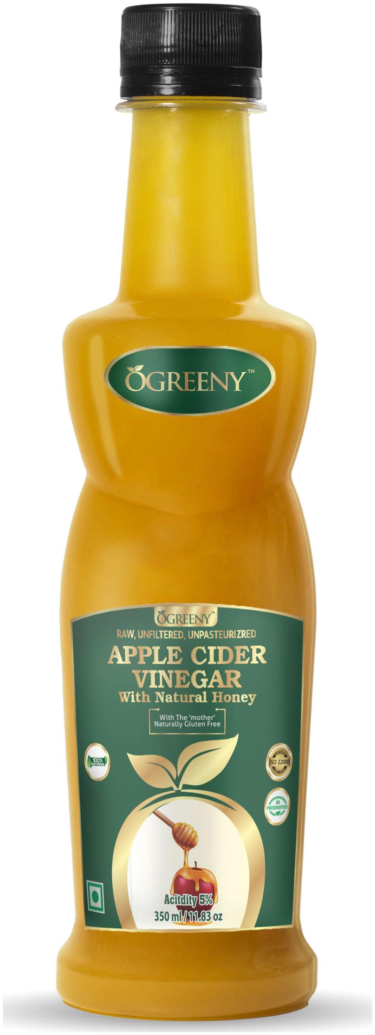 

Ogreeny Apple Cider Vinegar with Natural Honey - 350 ml