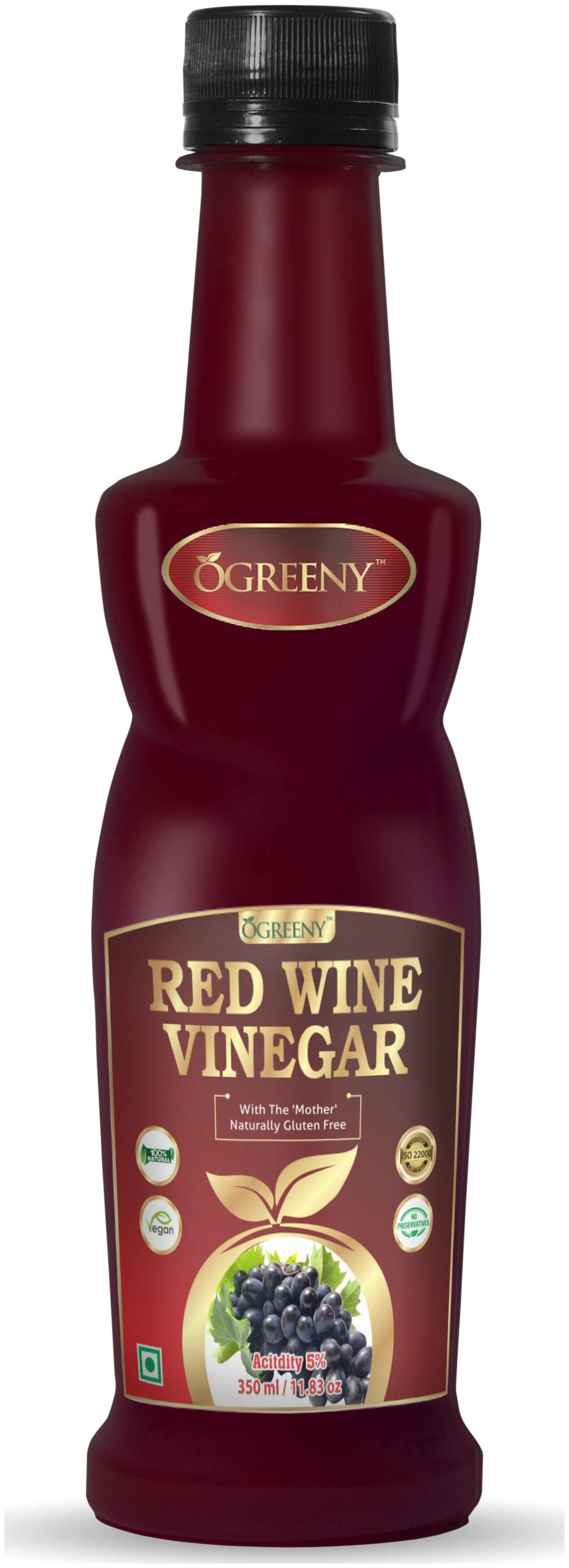 

Ogreeny Red Wine Vinegar (Cabernet Sauvignon) - 350 ml