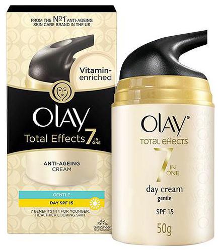 

Olay Total Effect 7 In 1 - Anti Ageing Day Cream Gentle Spf 15 50 g