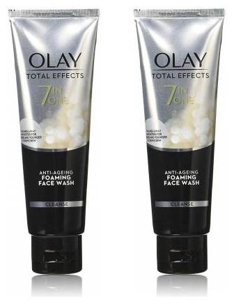 

Olay Total Effects 7 in One Anti Ageing Foaming Face Wash 100 g (Pack of 2)