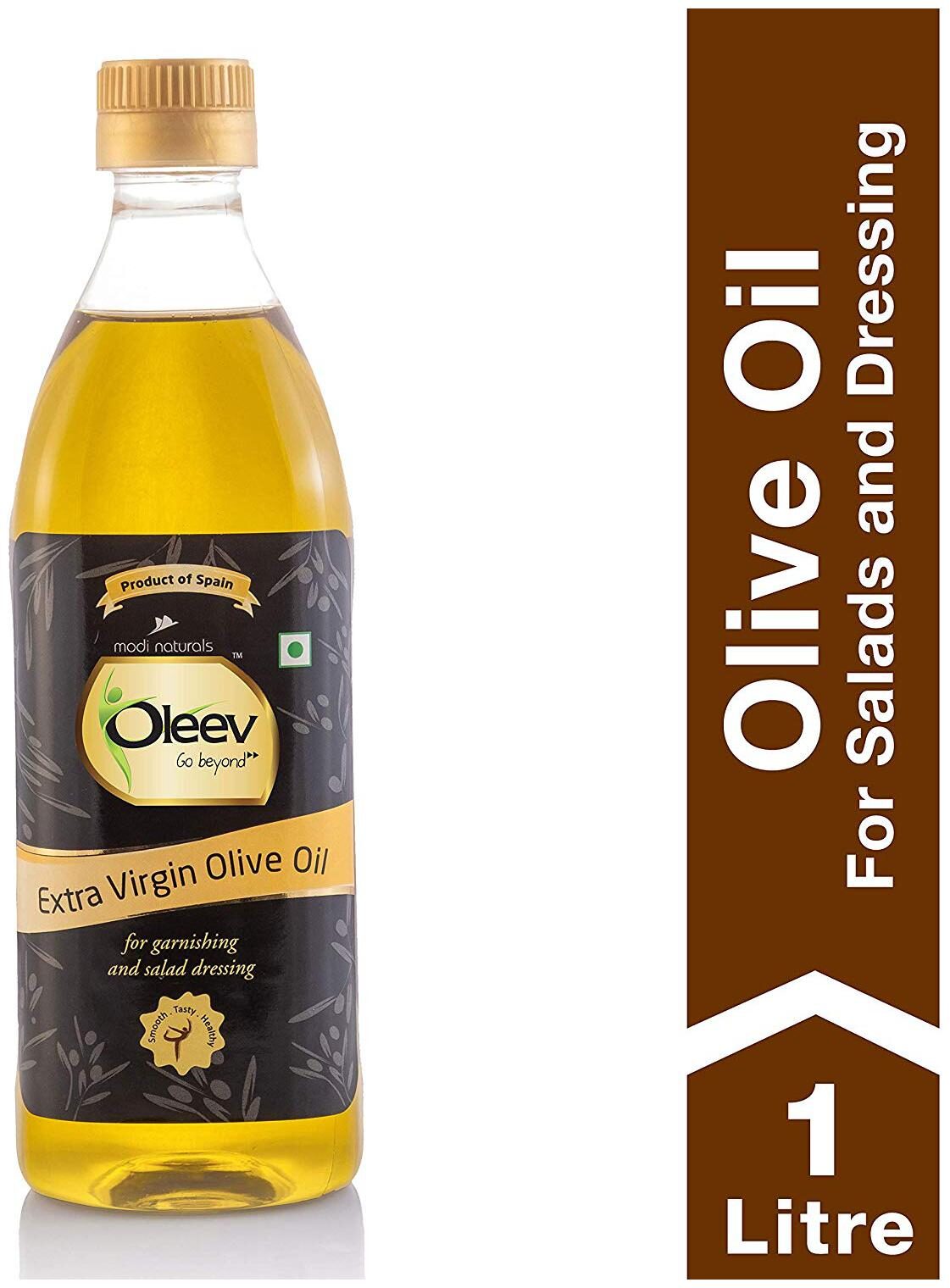 

Oleev Extra Virgin Olive Oil - Garnishing Salad Dressing 1L