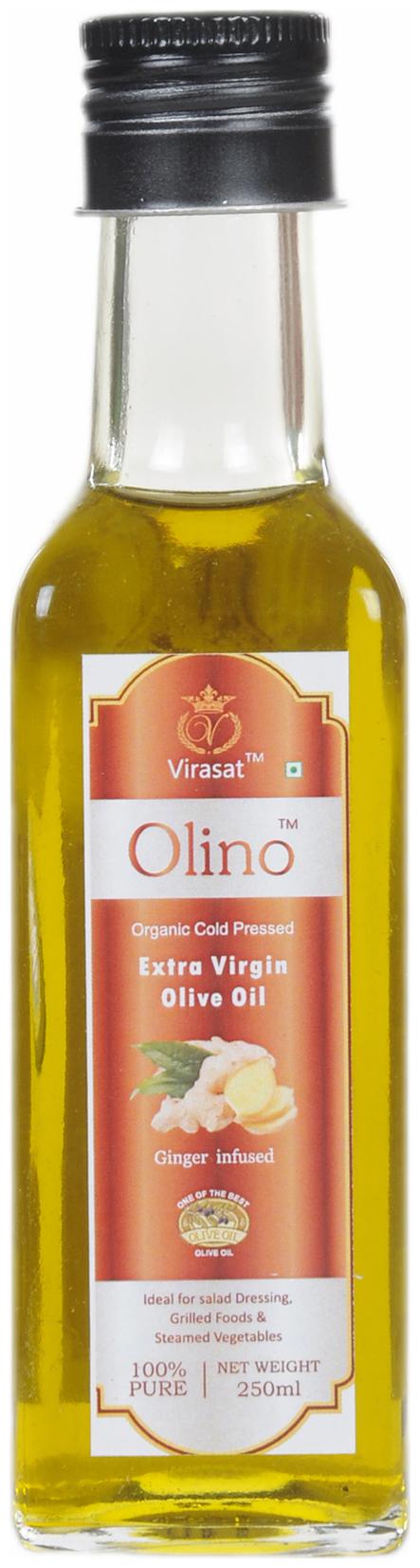 

Olino extra virgin ginger flavoured olive oil 250 ml
