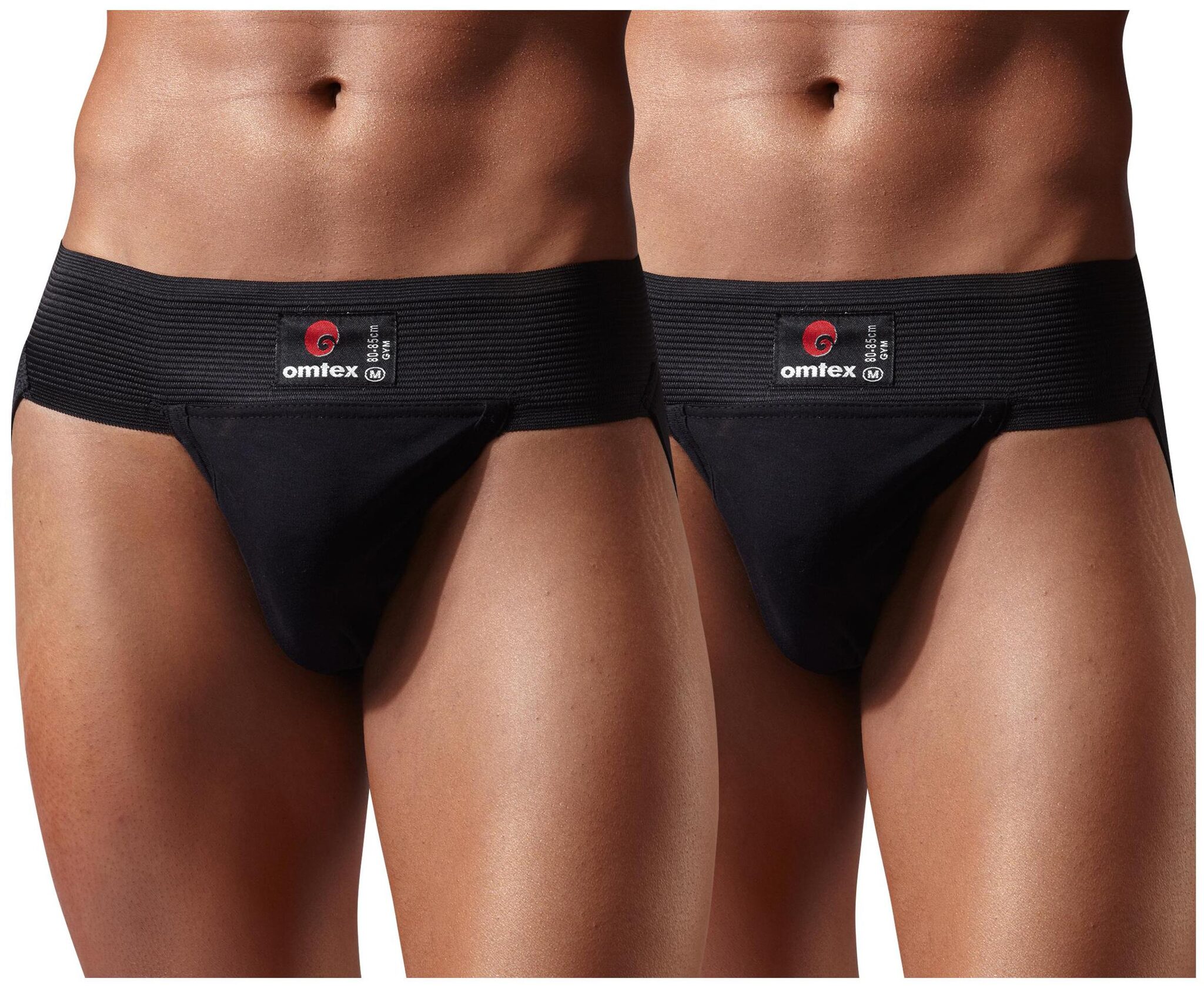 

Omtex Gym Supporters Black Jockstraps - X-Small (Pack Of 2)