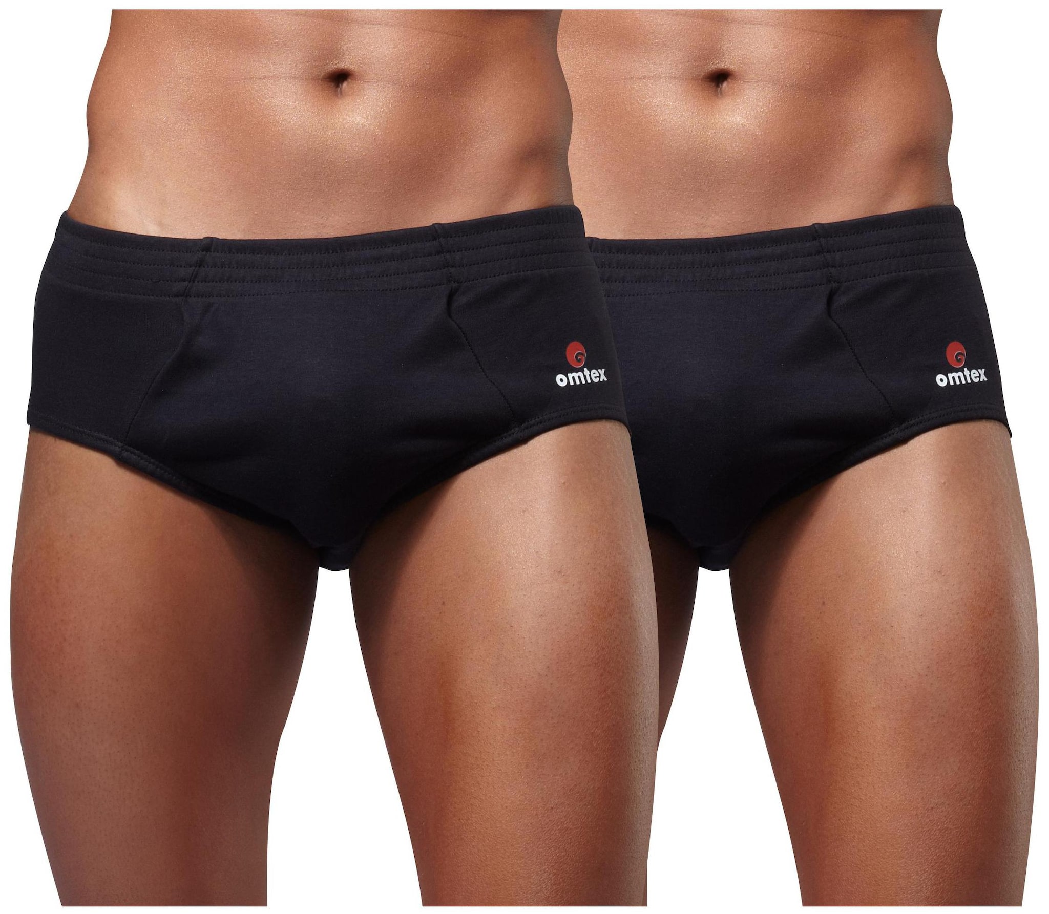

Omtex Sports Brief Cricket Special Brief - Black - X-Small (Pack Of 2)